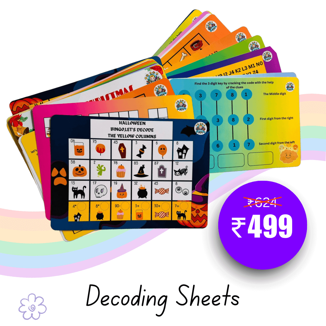 Decode & Win Sheets Pack - Age 6+ Years