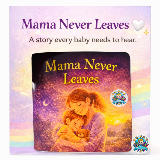 Mama Never Leaves Story Book !!