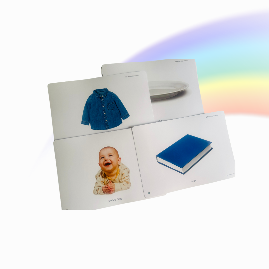 Talk With Me Cards | My First Conversation Cards | Age 0-3 years | A4 size | set of 25 cards