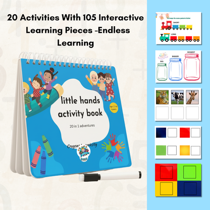 Little Hands Activity  Book - Age 2+ Years