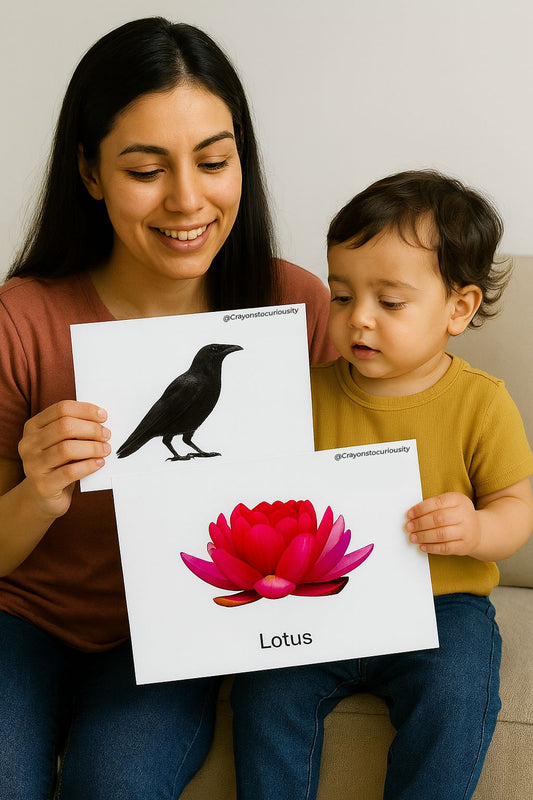 Build Your Baby’s First Vocabulary Bank — One Real Image at a Time.