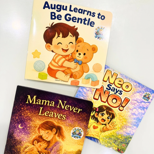 The First 3 Books Every Parent MUST Give Their Child ❤️Pack of 3 Story Books