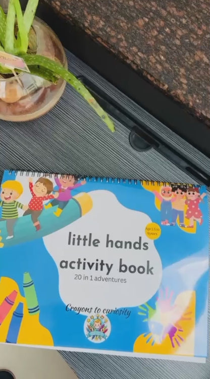Little Hands Activity  Book - Age 2+ Years