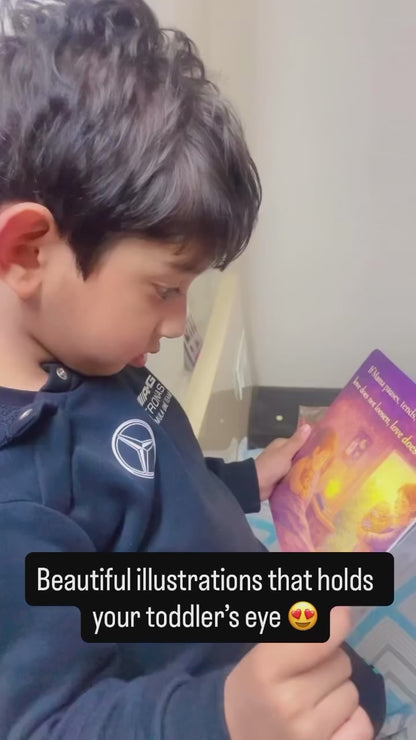 Mama Never Leaves Story Book !!physical Story Book helps children feel safe, secure, and emotionally held.